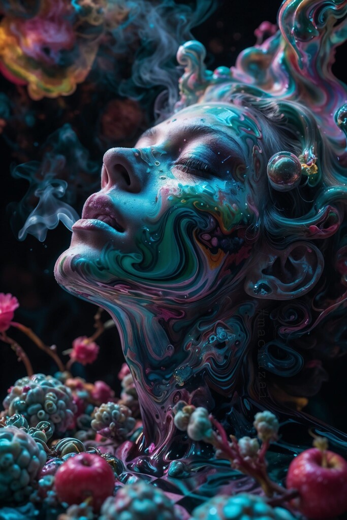 Psychedelic Dreams: A Mind-Bending Visual Experience