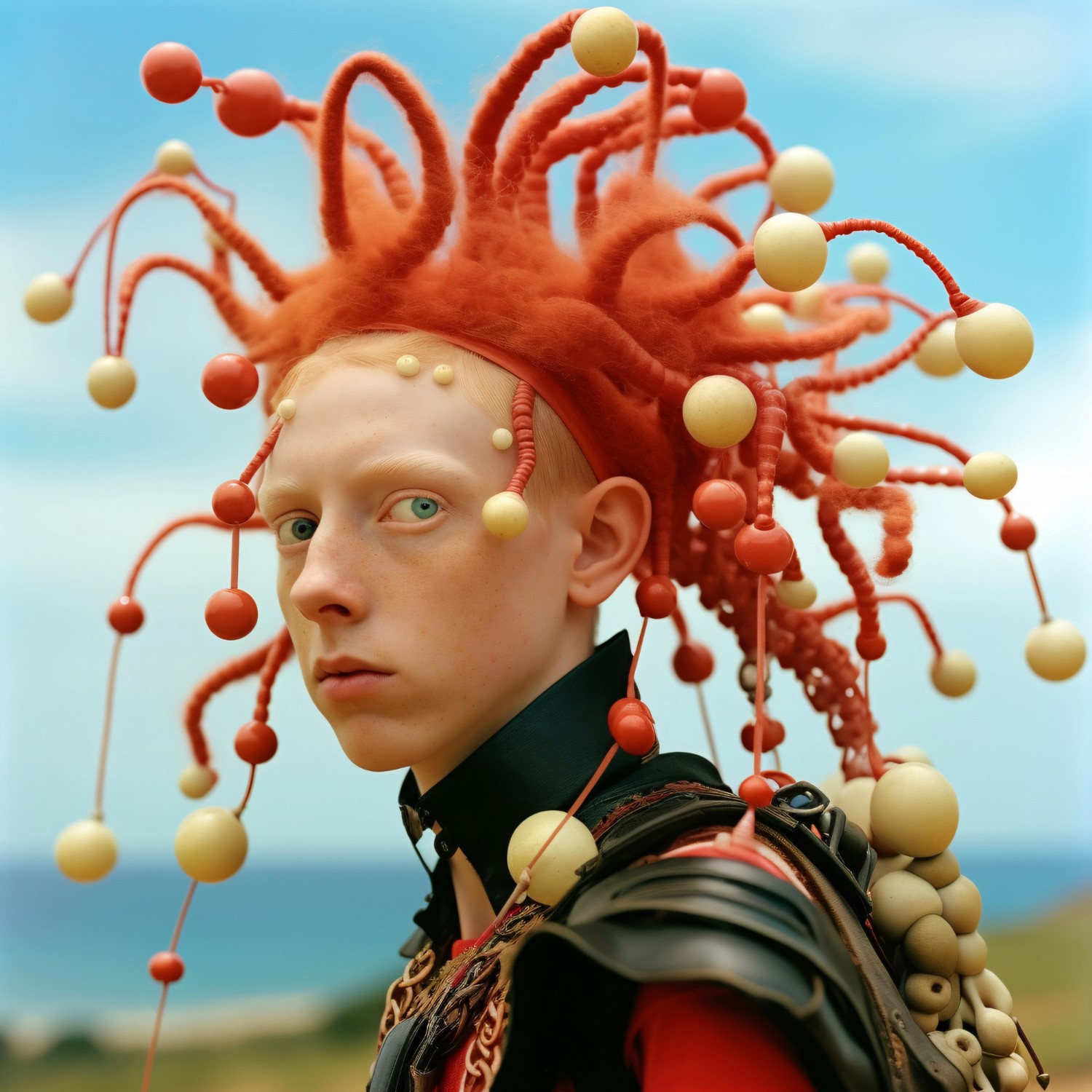 Futuristic Portrait: A Fusion of Art and Technology