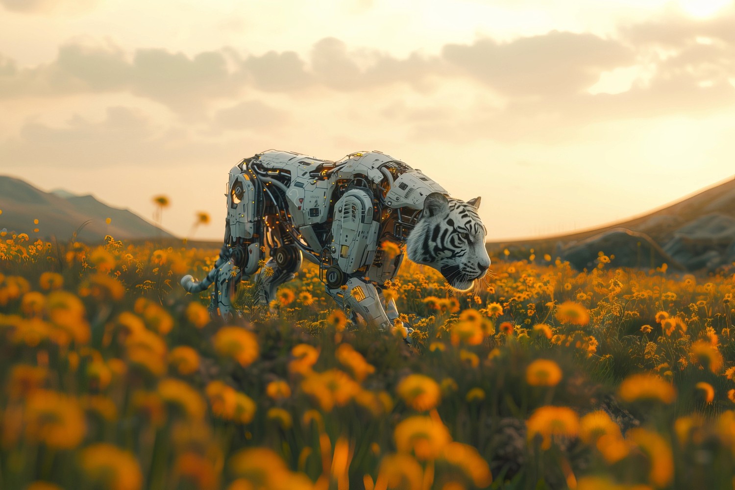 Surreal Landscape of a Machine-Infused World